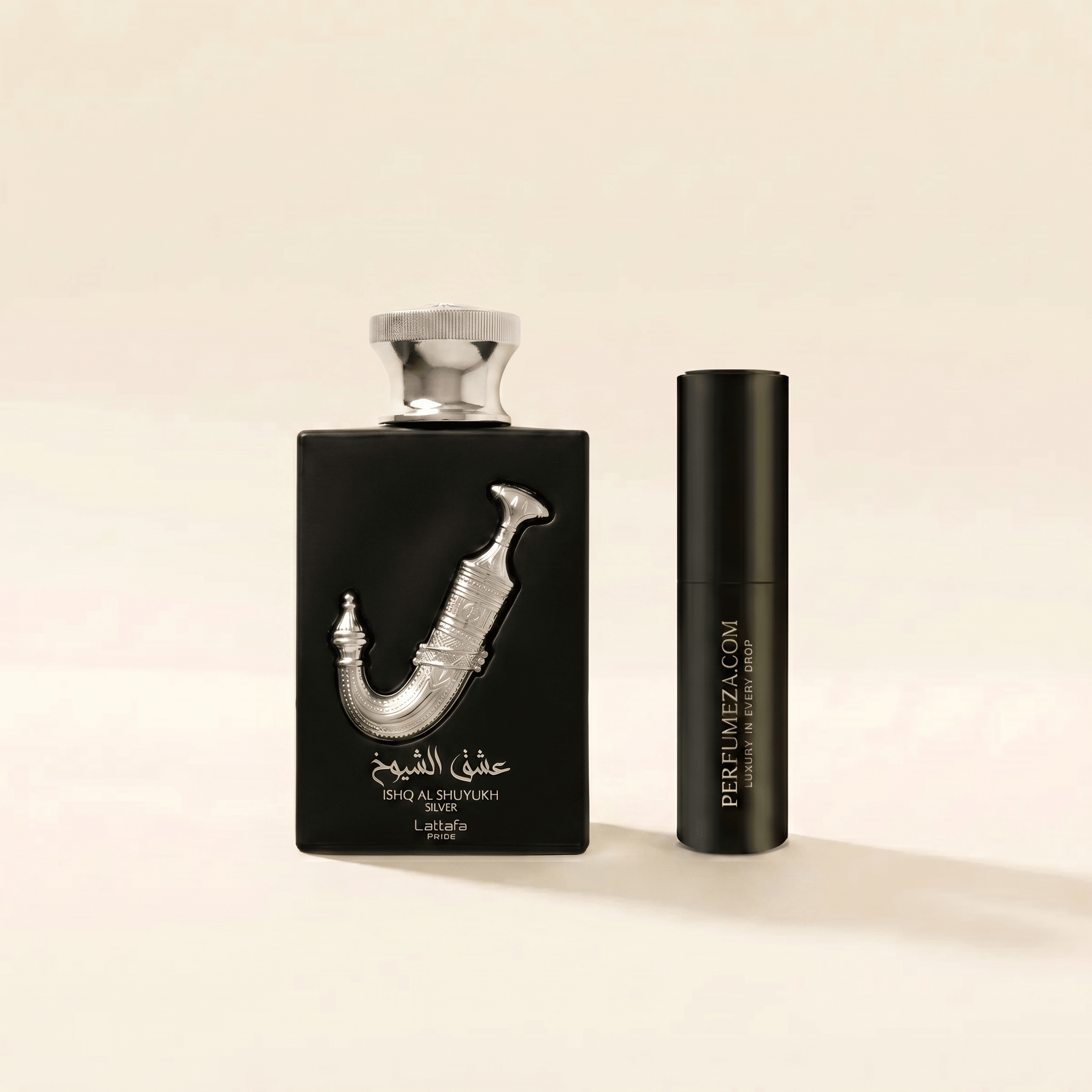 Lattafa Ishq Al Shuyukh Silver Eau De Parfum di Lattafa — vedi 2