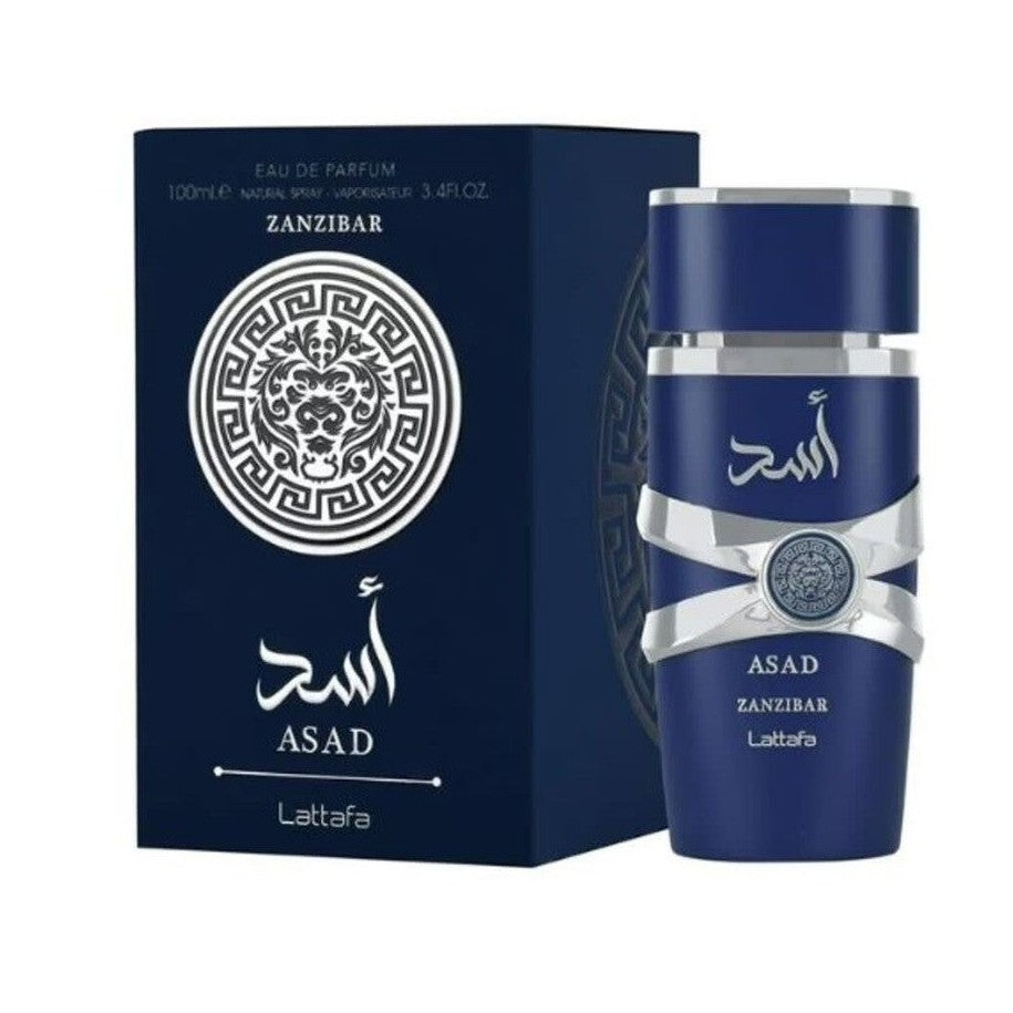 Lattafa Lattafa Asad Zanzibar Fresh Spicy Vanilla Coconut Eau De Parfum - 10ml vivadelux