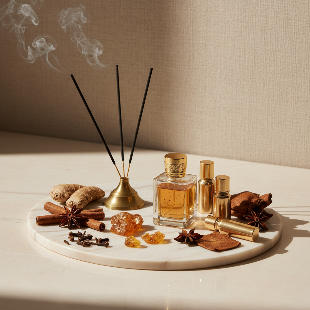 Oriental perfume notes